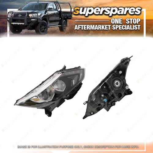 Superspares Headlight Right Hand Side for Nissan Qashqai J11 06/2014-On wards
