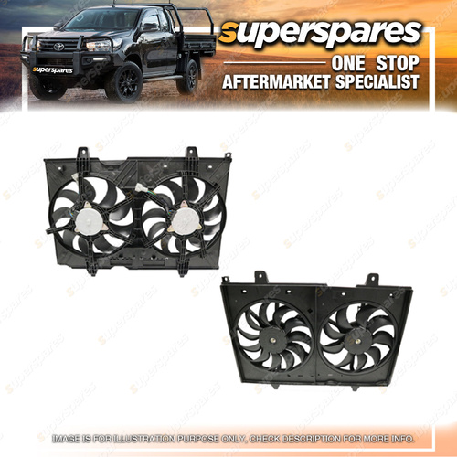 Superspares Radiator Fan for Nissan XTrail T31 Series 2 07/2010-02/2014