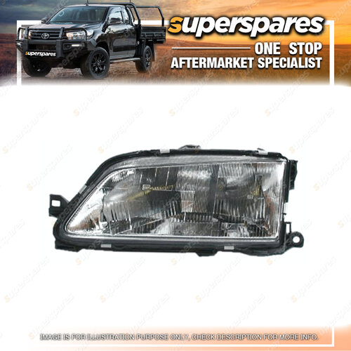Superspares Headlight Left Hand Side for Peugeot 306 04/1994-06/1997