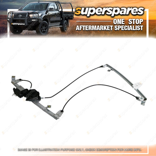 Superspares Front Electric Window Regulator Left Hand for Renault Megane 3D X84