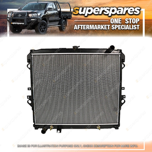 1 pc Superspares Radiator for Toyota Hilux TGN121 2.7L 2015-On Auto
