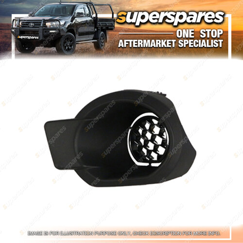 Superspares Fog Light Cover Right Hand Side for Ford Ranger PX MK1 2011-2015
