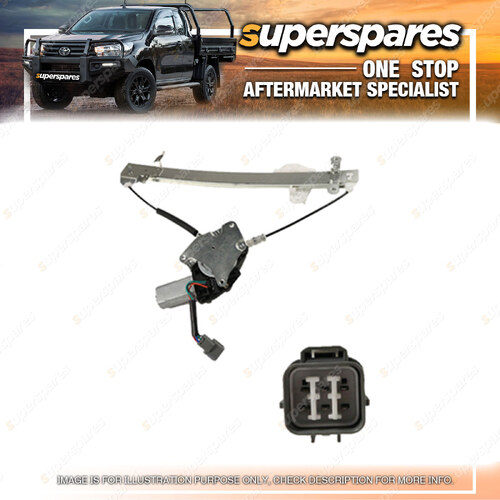 Front Electric Window Regulator Right Hand Side for Subaru Liberty BN BS 14-19