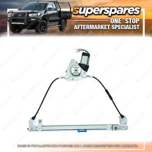 Superspares Front LH Window Regulator for Alfa Romeo 147 09/2001-12/2010
