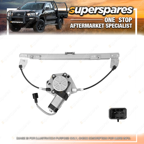 Superspares Rear LH Window Regulator for Alfa Romeo 159 Sedan Wagon 06/2006-2010