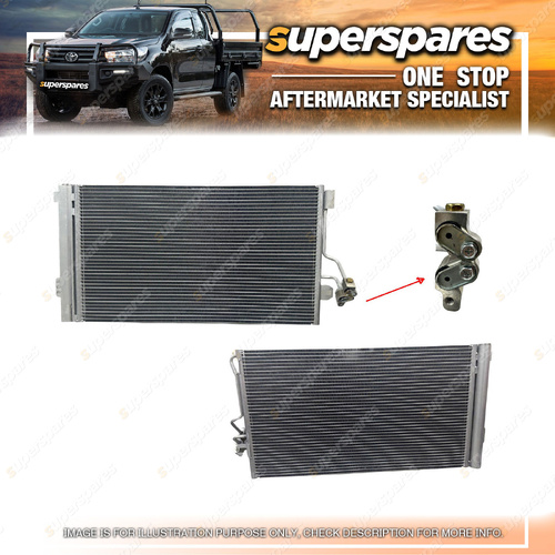 1 Piece of Superspares Condenser for Mercedes Benz Vito W639 04/2004-06/2016