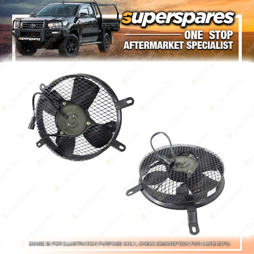 1 Piece of Superspares Condenser Fan for Daihatsu Charade G100 06/1987-09/1988
