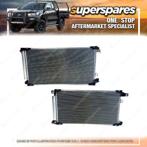 1 Piece of Superspares Air Condenser for Toyota Corolla MZEA12 1.8L 06/2018-On