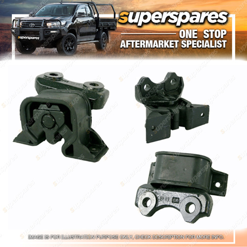 Superspares Front RH Engine Mount for Holden Barina XC 04/2001-11/2005