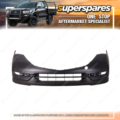 Superspares Front Bar Cover for Mazda Cx-5 KF 2017-2021 Without Sensor Hole