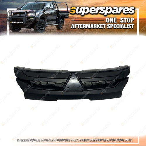 Superspares Front Grille for Mitsubishi Triton MR 11/2018-11/2023 Dualcab