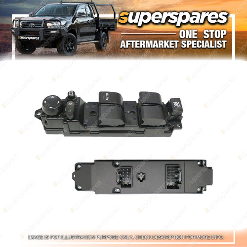 Superspares Front Window Switch for Mazda 6 GH 07-12 With Mirror Folding