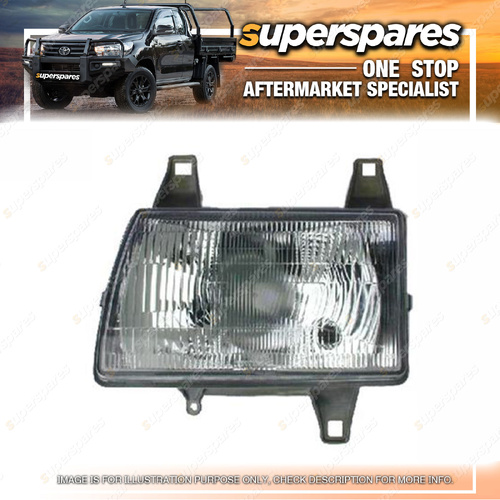 Superspares Left Hand Side Headlight for Ford Courier PD 05/1996-12/1998