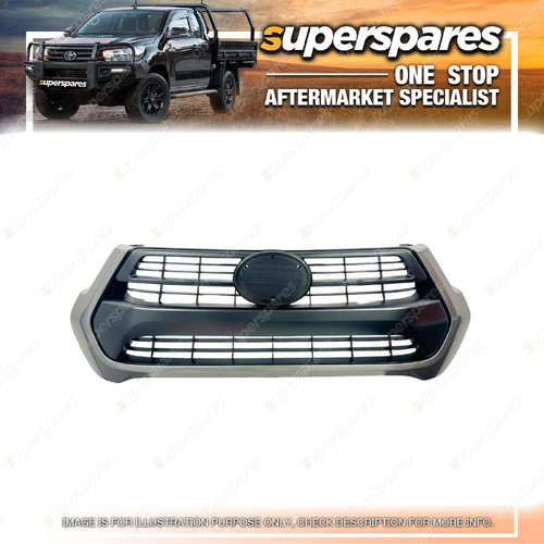 1 Piece of Superspares Grille for Toyota Hilux GGN GUN 4WD 05/2020-On