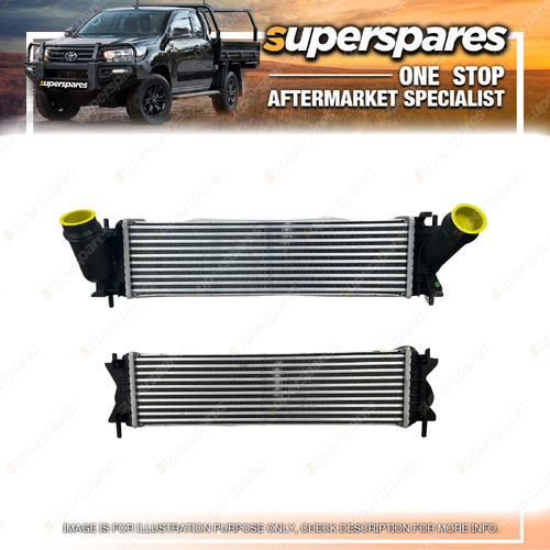 1 Piece of Superspares Intercooler for Nissan Navara D23 05/2015-On 51mm/56mm