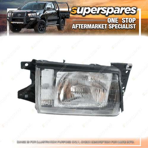 Superspares Right Hand Side Headlight for Ford Laser KC 10/1985-09/1987