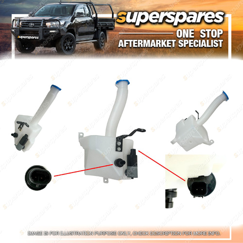 1 Piece of Superspares Washer Bottle for Ford Ranger PX 09/2011-12/2022