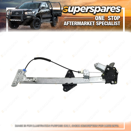 Superspares Front LH Window Regulator for Honda Accord Euro CU 02/2008-2015