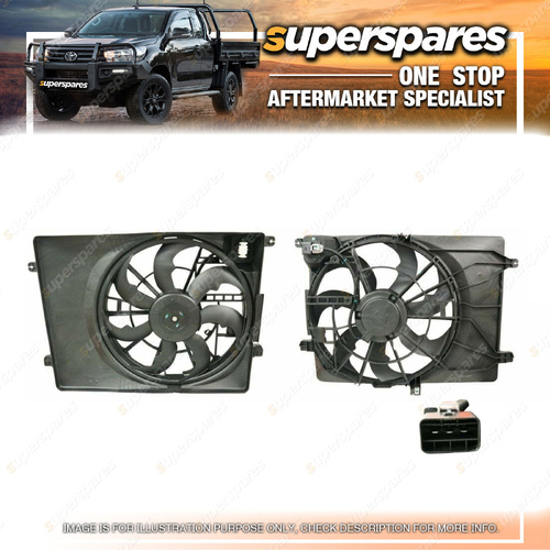 1 Piece of Superspares Radiator Fan for Hyundai Tucson TL 05/2015-12/2020 Petrol