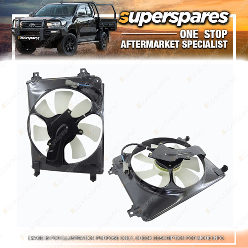 1 Piece of Superspares Condenser Fan for Honda Civic FD 02/2006-01/2012