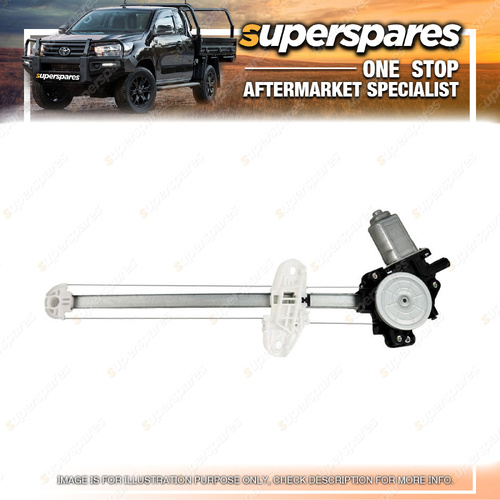 Superspares Rear RH Window Regulator for Honda Civic FB 02/2012-04/2016