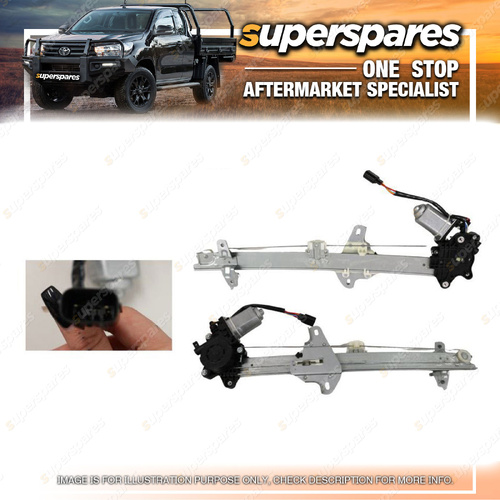 Superspares Front LH Window Regulator for Honda Civic FC FK 05/2016-09/2021