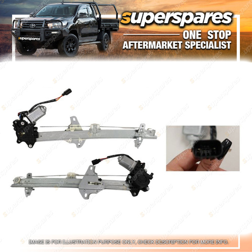 Superspares Front RH Window Regulator for Honda Civic FC FK 05/2016-09/2021