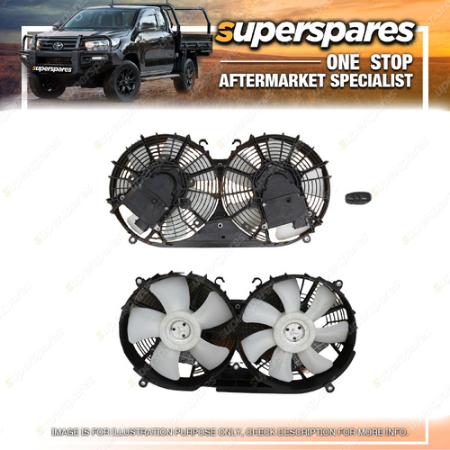 Superspares Radiator Fan for Toyota Hiace KDH TRH 12/2013-04/2019 Diesel