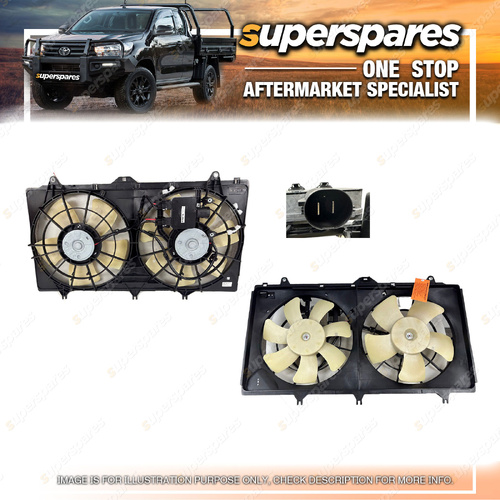 1 Piece of Superspares Radiator Fan for Holden Commodore VE 10/2010-02/2013