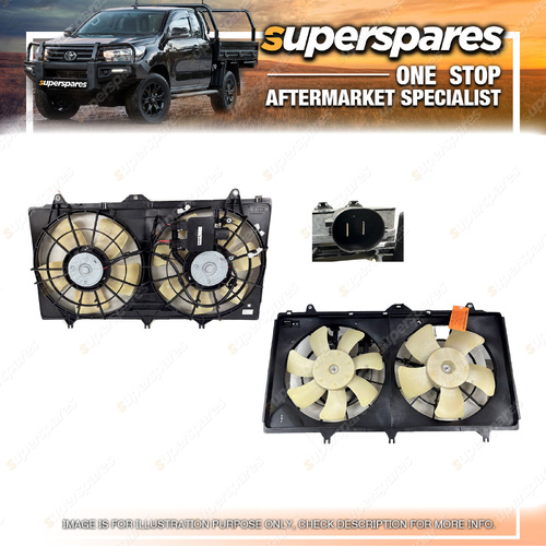 1 Piece of Superspares Radiator Fan for Holden Commodore VF 03/2013-12/2017