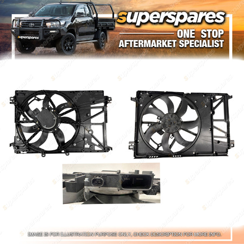 1 Piece of Superspares Radiator Fan for Lexus ES AXZA10 AXZH10 Hybrid 08/2018-On
