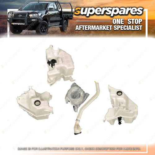 Superspares Washer Bottle for Toyota Rav 4 AXA50 MXA50 01/2019-On Without Sensor