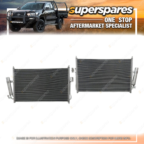 1 Piece of Superspares A/C Condenser for Holden Colorado RG 06/2012-12/2020