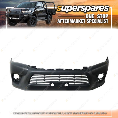 Superspares Front Bar Cover for Toyota Hilux GGN GUN 2WD 06/2018-04/2020