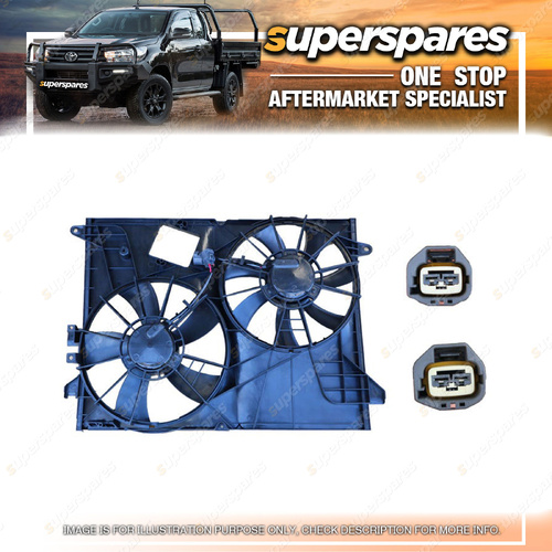 1 Piece of Superspares Radiator Fan for Holden Captiva CG 02/2011-2018