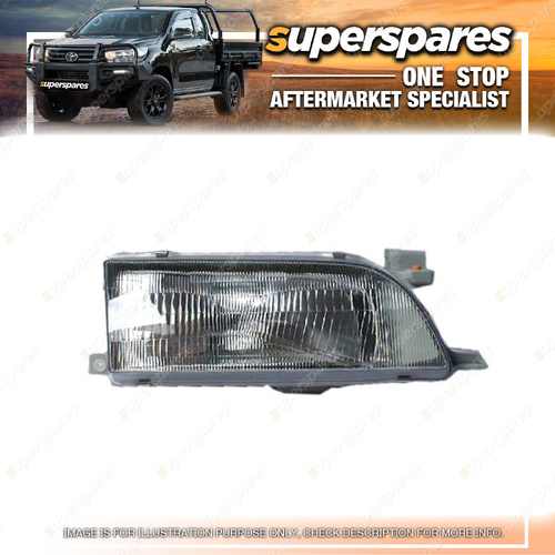 Superspares Right Hand Side Headlight for Holden Nova LG 10/1994-08/1996