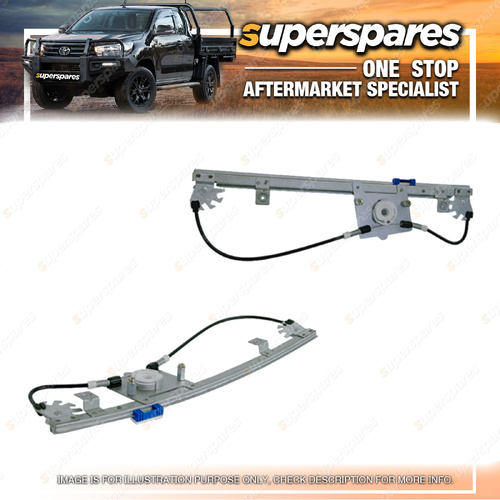 Superspares Rear RH Window Regulator for Holden Vectra ZC 03/2003-12/2006