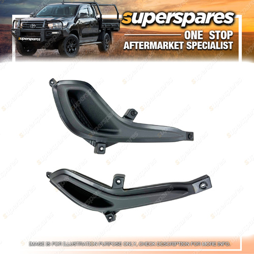Superspares Right Hand Side Fog Lamp Cover for Hyundai Accent RB 07/2011-2019