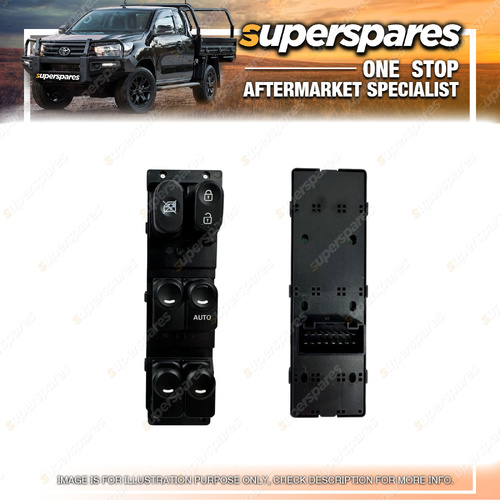 Superspares Front Window Switch Main for Hyundai Accent RB 07/2011-2019