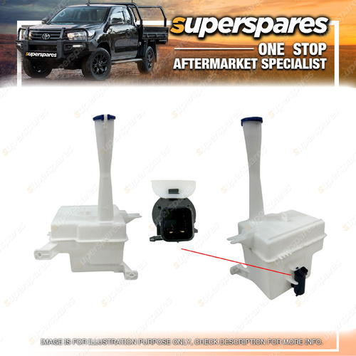 1 Piece of Superspares Washer Bottle for Hyundai Elantra HD 08/2006-02/2011