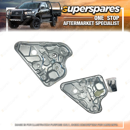 Superspares Rear Window Regulator for Hyundai Elantra HD 08/2006-02/2011
