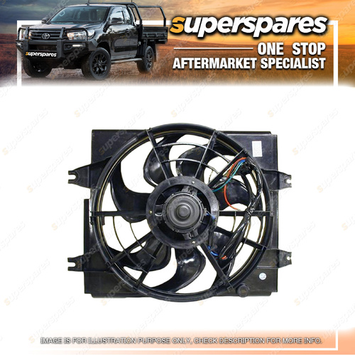 1 Piece of Superspares Radiator Fan for Hyundai Sonata Y3 10/1993-08/1998