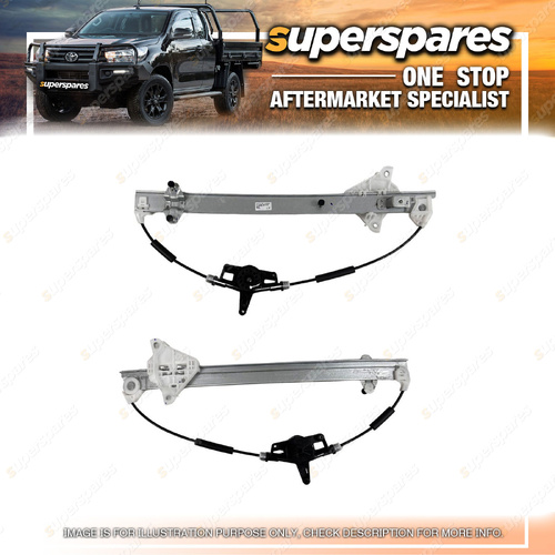 Superspares Front Left Hand Side Window Regulator for Mazda Cx-5 KF Non Motor