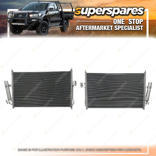 1 Piece of Superspares A/C Condenser for Isuzu D-Max TFS 07/2012-06/2020