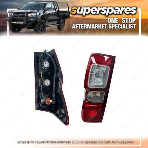 Superspares Right Hand Side Tail Light for Isuzu D-Max RG 07/2020-On