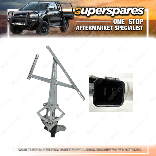 Superspares Front RH Window Regulator for Isuzu D-Max TFS 07/2012-06/2020