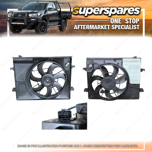 1 Piece of Superspares Radiator Fan for Kia Cerato TD 01/2009-07/2013