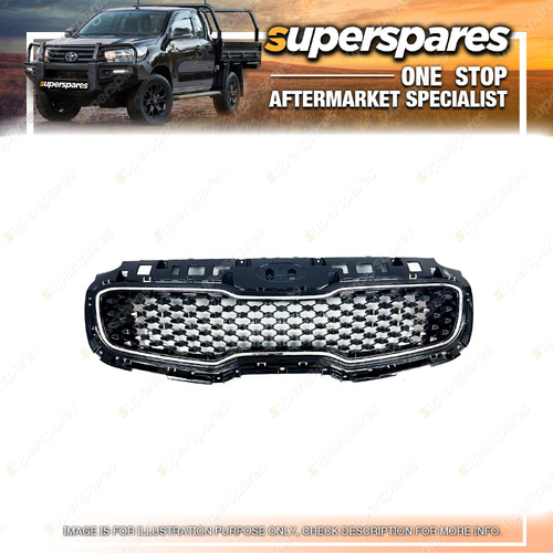 Superspares Front Upper Bar Insert for Kia Sportage QL 10/2015-04/2018