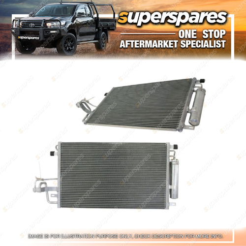 1 Piece of Superspares A/C Condenser for Kia Sportage KM 08/2004-04/2010