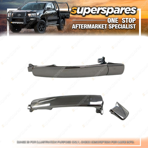 Superspares Front LH Door Handle Outer for Nissan X-Trail T31 2007-2014 Chrome